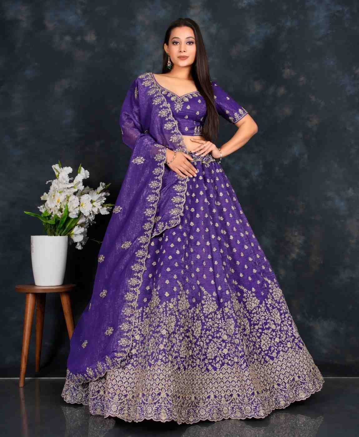 Sequins Designer Evening Lehenga